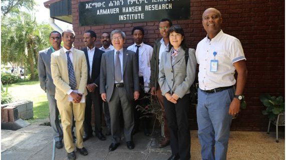 Ambassador of Japan to Ethiopia and Japan Embassy Medical Attaché Visited AHRI and ALERT Hospital Emergency center