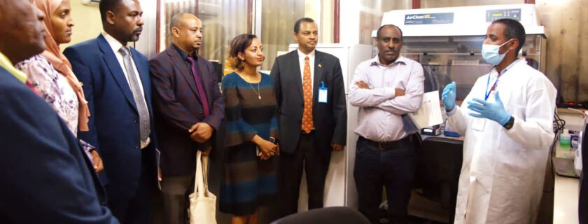 AHRI Hosts Visit of Minister of Health, H.E. Dr. Mekdes Daba