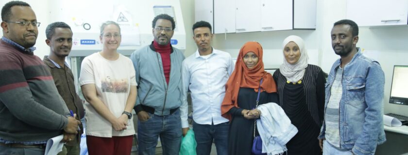 AHRI Provides Laboratory Training For Project Laboratory Staff From Asayta Hospital